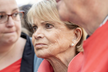 Engagiert gegen Judenhass: Morddrohungen gegen Schauspielerin Uschi Glas
