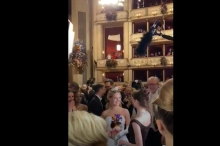 Wiener Opernball: Model Leni Klum tanzt Walzer mit Klagenfurter Debütantin
