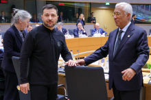 Zelenski voditeljem EU-ja predstavil korake, ki naj bi bili potrebni za mir v Ukrajini