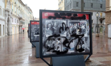 Vandali uništili izložbu 'Partizanke' na Korzu