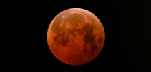 So schön war die Blutmondfinsternis