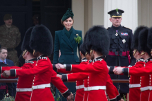 Erster Solo-Auftritt: Prinzessin Kate begeht St. Patrick‘s-Day in London