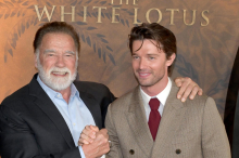 Patrick und Arnie Schwarzenegger gehen gern zusammen ins Gym
