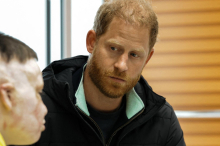 Ukraine: Prinz Harry besucht verwundete Soldaten in Lwiw
