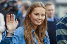 Prinzessin Ingrid Alexandra: Recyceltes Kleid von Mama für erstes Staatsdinner