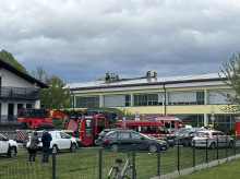 Pri požaru na strehi OŠ Beltinci najprej zagorelo v električni omarici sončne elektrarne