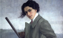 Autoportret hrvatske slikarice Naste Rojc na izložbi o homoseksualnosti u Chicagu