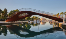 Skulptura u prostoru – u Kući Oris priča o pješačkom mostu u Trogiru