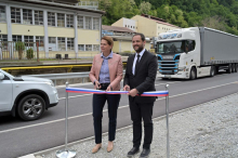 V Hrastniku odprli cesto skozi novo obrtno-industrijsko cono