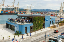 V Luki Koper so odprli nov potniški terminal