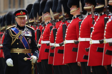 „Trooping the Colour“: Geburtstagsparade für britischen König Charles