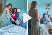 Popstar im Krankenhaus: Taylor Swift überrascht kleine Patienten in Florida