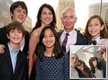 Meet newly married Jeff Bezos's three sons and his Chinese-born adopted daughter he keeps under wraps