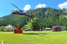 Hitze macht Helis zu schaffen: 
