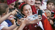 Fußball in Polen: Lewandowski im Rock, soso