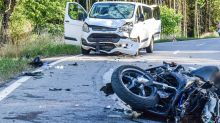 Verkehr: Schwerer Unfall mit Motorroller - B298 bei Gaildorf gesperrt