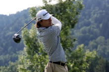 Heimturnier in Schladming: Golf-Profi Steinlechner geht als Führender in das Wochenende