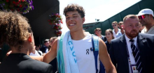 Wimbledon 2025: Ben Shelton stand 70 Sekunden auf dem Platz, schlug drei Asse - eine Runde weiter