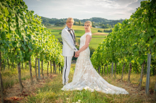 Heirat in der Südsteiermark: Dominic Hainzl und Sonja Sarközi: Hochzeit nach 27 Jahren