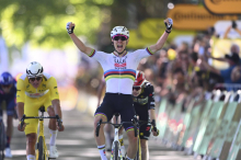 Radsport : Pogačar holt sich den 100. Profi-Sieg, Gall verliert Zeit 