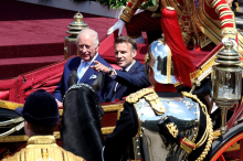 Symbolträchtiger Staatsbesuch: Macron warnte vor endlosem Gaza-Krieg