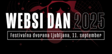 Cenejše ultra zgodnje prijave na WEBSI dan 2025 – le še do nedelje