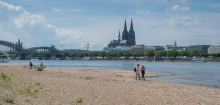 Klimakrise: Rhein könnte laut Studie bis 2100 bis zu 4,2 Grad wärmer werden