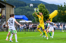 Matteo Bignetti betreibt bei Sturm-Nullnummer Werbung in eigener Sache