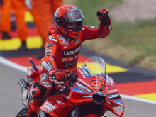 Marc Marquez dobil tudi klasično dirko v Nemčiji