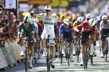 Tour de France: Mathieu van der Poel verpasst Etappensieg kurz vor dem Ziel