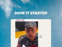 Mathieu van Der Poel prijatelje pozval, naj etapo gledajo od začetka. Z razlogom.