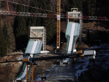 V Predazzu prvi preizkus olimpijske skakalnice