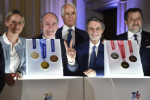 Olympia 2026: Medaillen für Winterspiele in Mailand/Cortina präsentiert