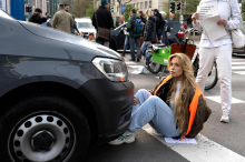  „Klima-Shakira“ in München wegen Autobahnblockade vor Gericht