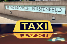 Wegen Taxi-Schulden vor Gericht – Angeklagter kommt wieder mit Taxi