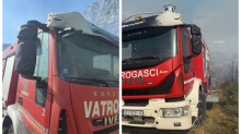 Oštećena dva vatrogasna vozila pri gašenju požara u Kaštel Sućurcu. Muškarac u policiji...