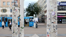 FOTO Vandalizam u Zagrebu! Netko je ispisao nacističke simbole na Trgu bana Jelačića