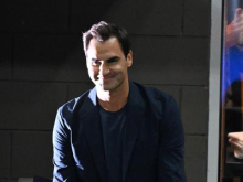 Roger Federer se ni skrival pred kamero #video