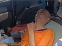 Man, 80, suffering from paralysis is rescued after being left tied up and locked in a car in 30C heat while his family 'visited Taj Mahal'