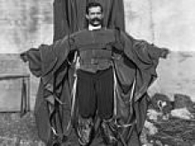 The tragic daredevils who came a cropper before Felix Baumgartner: From Eiffel Tower 'parachute' jumper to ageing scion of the 'Flying Wallendas'
