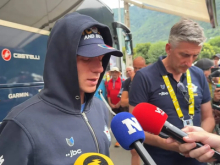 Po odstopu se je oglasil Remco Evenepoel: Starša sta na žalost izbrala najslabši možen dan #video