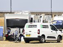 Travellers invade seaside town: Residents fury a amid reports of fighting, rubbish dumping and dirty nappies thrown in the sea