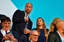 Royals bei Frauen-EM-Finale: Papa-Tochter-Zeit im Fußballstadion