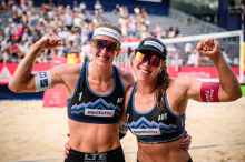 Beachvolleyball-EM: Klinger-Schwestern ehrlich: „Wir haben es gemeinsam am Platz nicht ausgehalten“