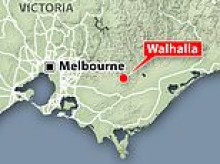 This looks like any other ordinary town on the Australian map... but visitors have been warned to stay away because of a terrifying curse