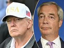 SARAH VINE: We've entered a mad parallel universe in which Trump and Farage are the only grown-ups in the room