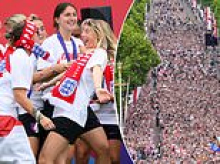 Two days of solid partying and no sleep... but the Lionesses are still at peak bounce! JANE FRYER on England's Euro winners