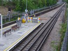 Man, 32, fleeing police was electrocuted on railway track then run over by train that was sent to look for him