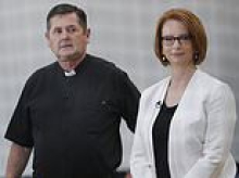 Father Chris Riley - famous for his powerful saying about children - dies aged 70 after a lifetime of kind acts around Australia