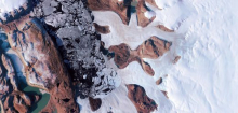 Grönland: Satellitenbilder zeigen unbekanntes Phänomen im Gletscher